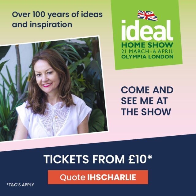 🏡✨ Catch me at @ideal_home_show  from March 21st to April 6th. 

I'll be speaking about how it's super important to make non-toxic furnishings and interior design choices for your home. Your health and life really does depend on it!

🎟️ Use my code IHSCHARLIE to join us! Link in bio.

#IdealHomeShow25 #HomeInnovation #ExpertTips