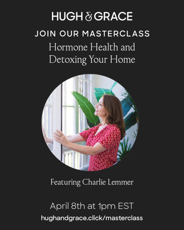New masterclass alert with my friends across the pond 8th April

I am collaborating with @hughandgrace who offer 'High-performing products designed to help promote your hormone health while reducing your exposure to harmful chemicals'.... and we all need that .. right? 

Join us on April 8th at 1 pm EST / 5pm GMT 

I hope i got that right with the time change this week !!